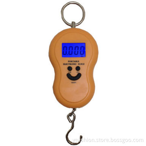 Digital Fishing Luggage Scale with Hook and Ring, Back Light LCD Display, Overload IndicationNew